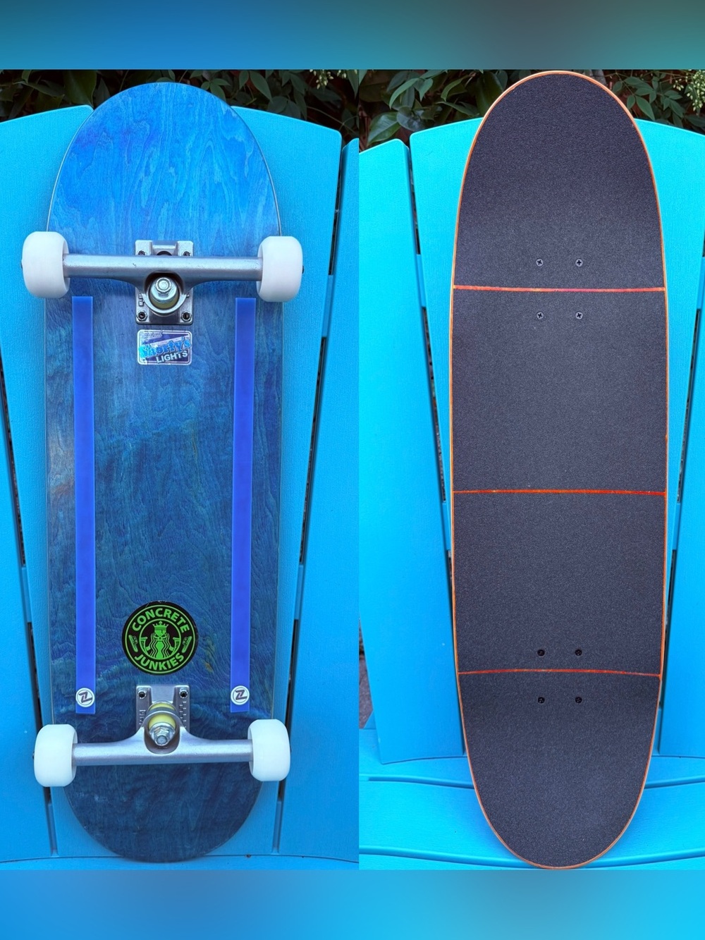 Prime Skateboards Egg Shape Complete Skateboard 9.0” - Ace 99 Trucks Girl Wheels
